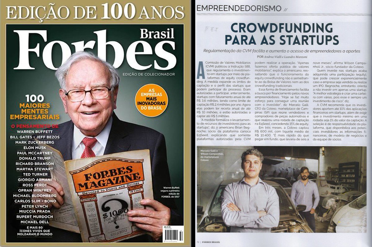 Resultado de imagem para Forbes | Brasil. Edição de 100 anos. Edição de Colecionador.