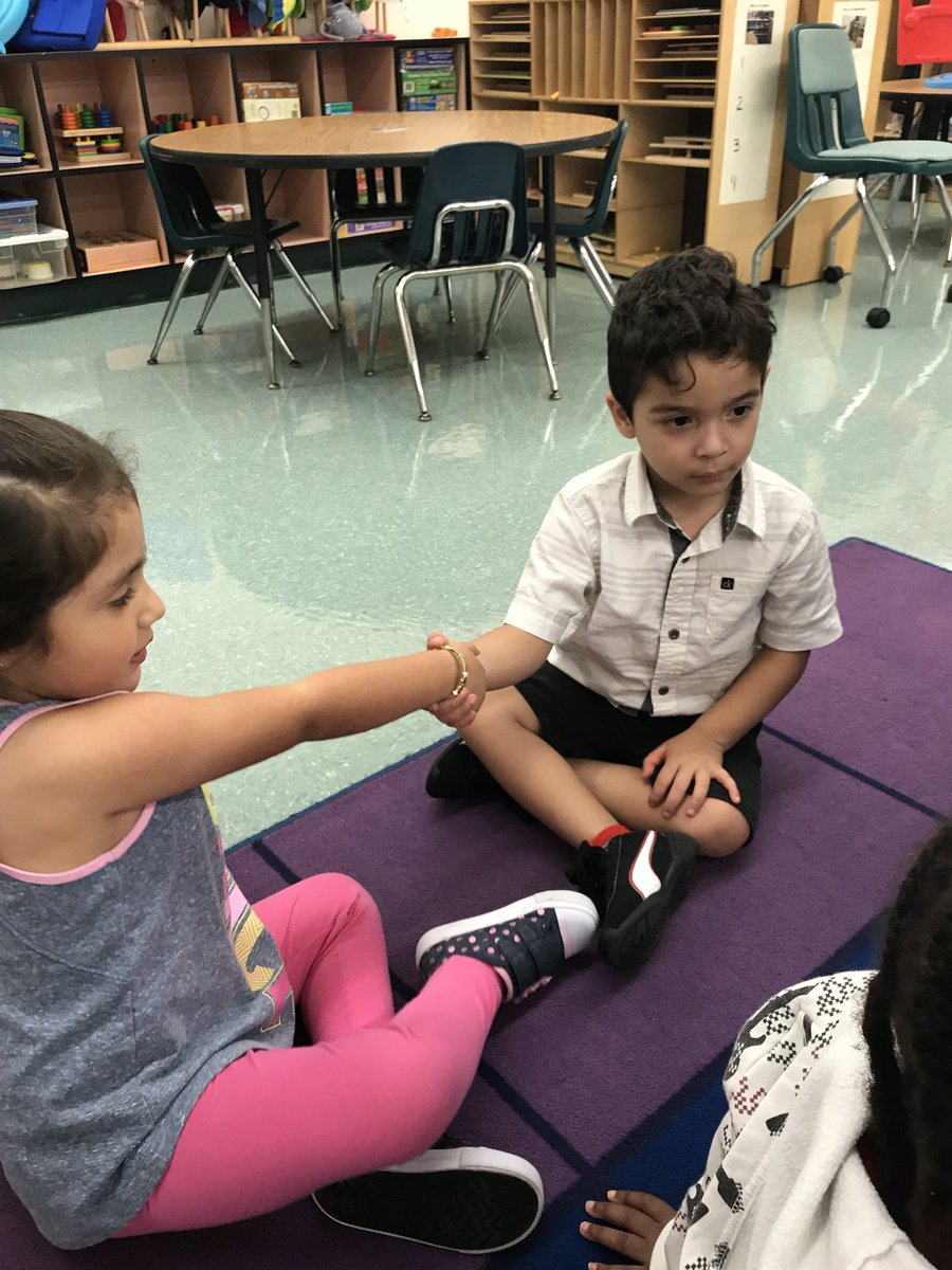 MsMary008's tweet photo. Building our classroom community by helping students make connections! “My School Family” by Dr. Becky Bailey &amp; Jack Hartman https://t.co/HHukHDGTct