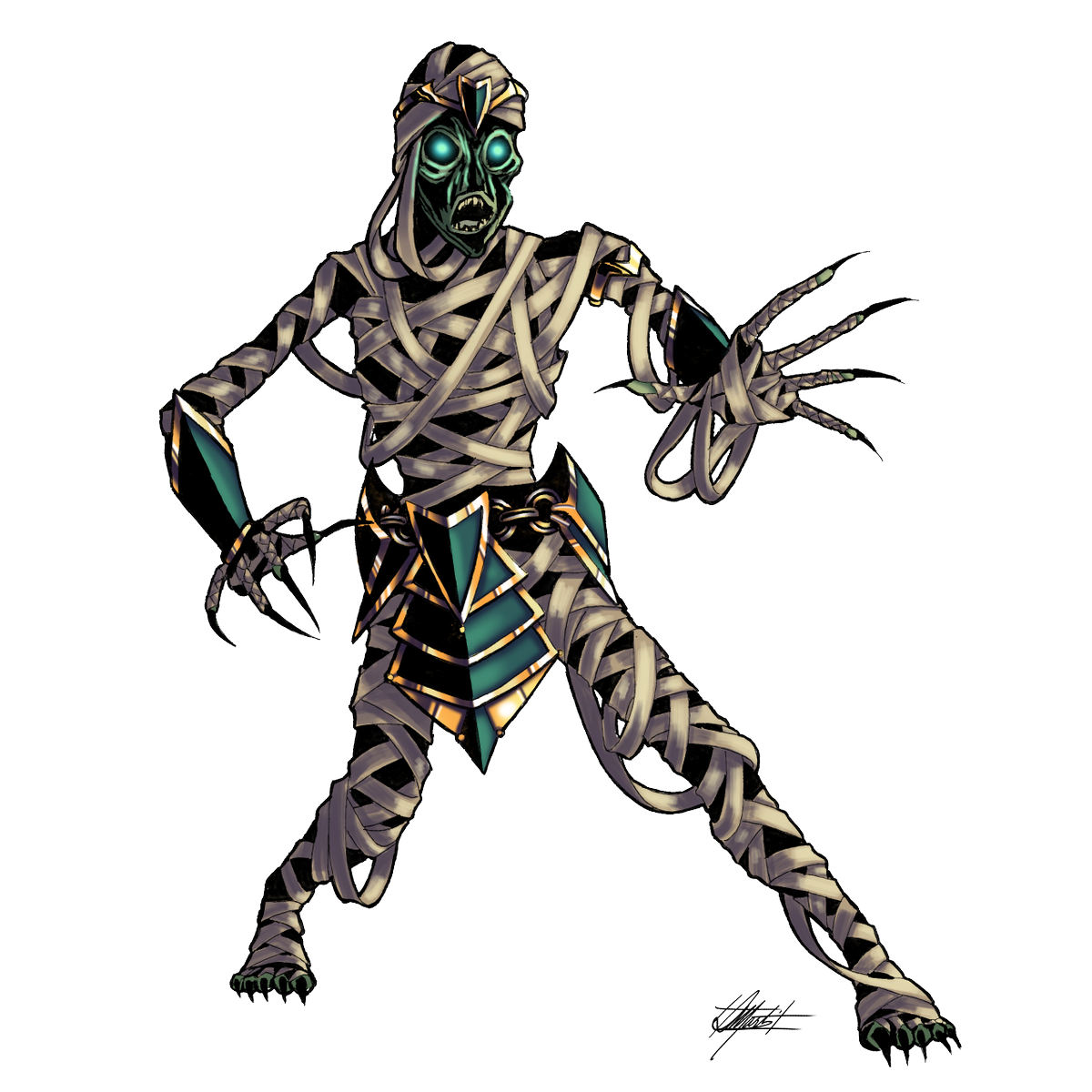 TortHareCreate's tweet photo. Day 18: #CryptCreeps This piece offered as #stockart for THC Patrons - https://t.co/4MeyY0hPHl access 29 pieces at $3, more added ea month! https://t.co/dWGvJjNJtG