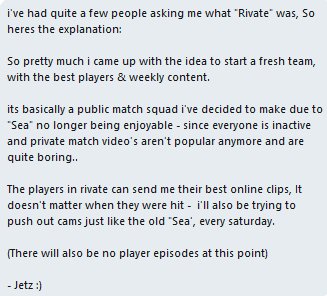 RivateCrew's tweet photo. Explanation what @RivateCrew is. https://t.co/fcvIDow37n