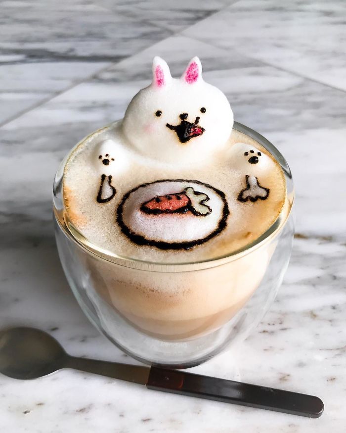 ResonateVoices's tweet photo. Self-Taught Singaporean 17-Year-Old Whips Up Adorable 3D Latte Art #smartart https://t.co/oVYzr2gBJN
