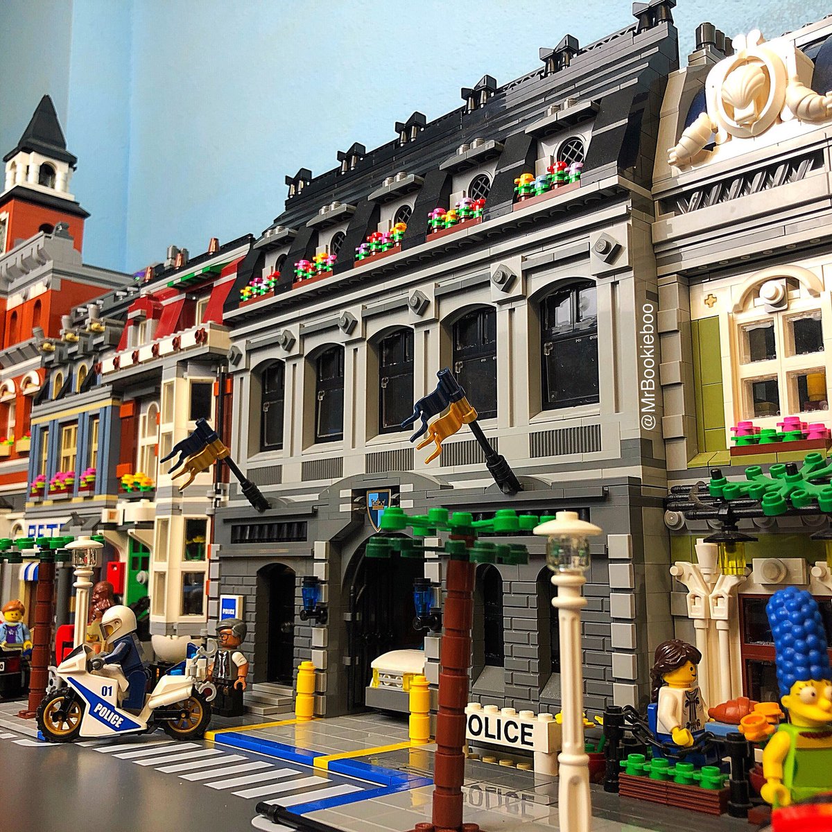 lego police station moc