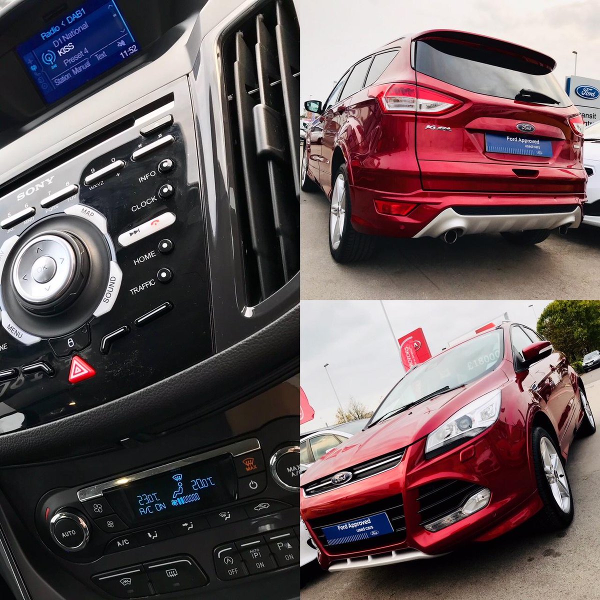 HendyGroup's tweet photo. #UsedCaroftheWeek at Hendy #FordStore in Portsmouth is this stunning #FordKugaTitaniumXSport in Ruby Red! 👍🏻 #TeamHendy @forduk @Ford https://t.co/GwhVC49czl