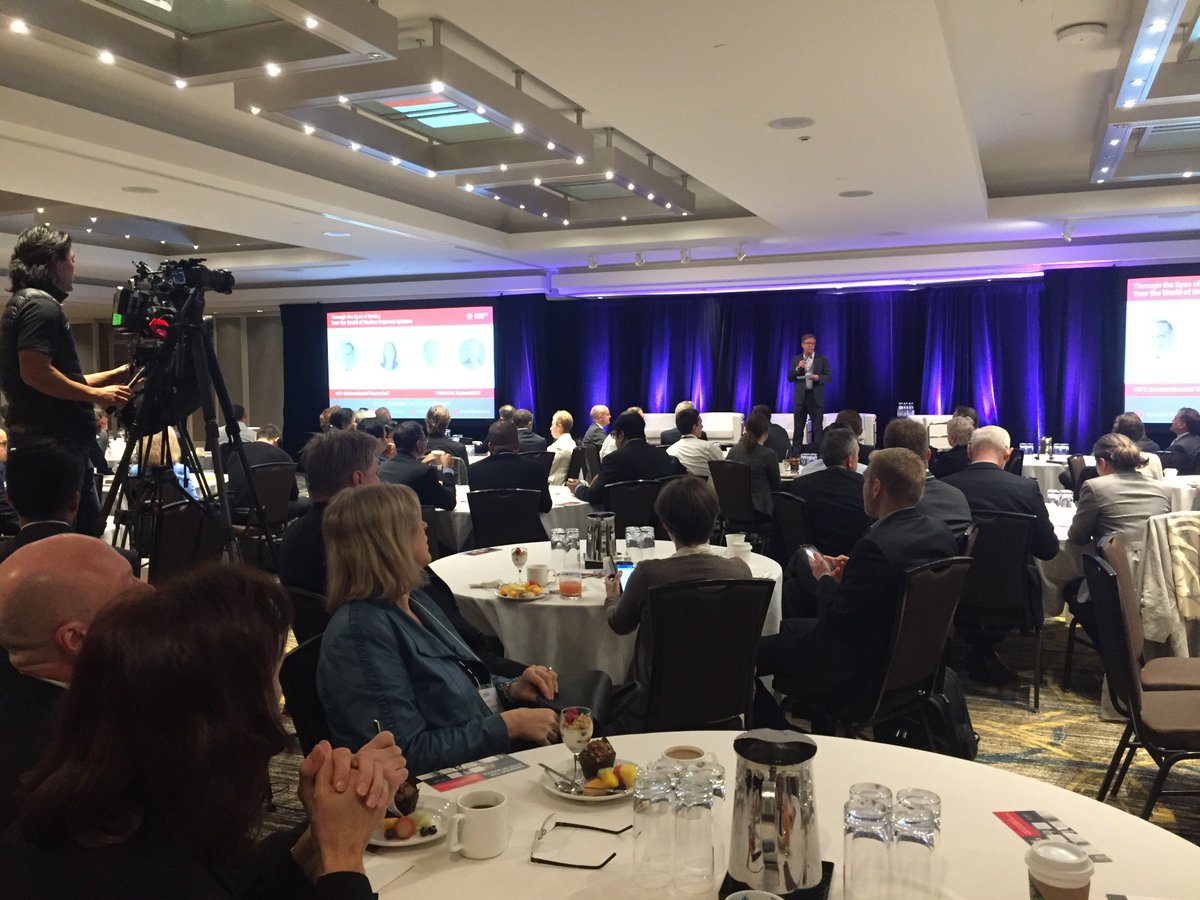 PaymentsCanada's tweet photo. A huge thank you to everyone who came to our #Sibos breakfast event! We hope you enjoyed learning about #modernpayments around the world. https://t.co/5VXE2ESeCA