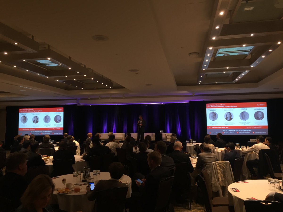 PaymentsCanada's tweet photo. A huge thank you to everyone who came to our #Sibos breakfast event! We hope you enjoyed learning about #modernpayments around the world. https://t.co/5VXE2ESeCA