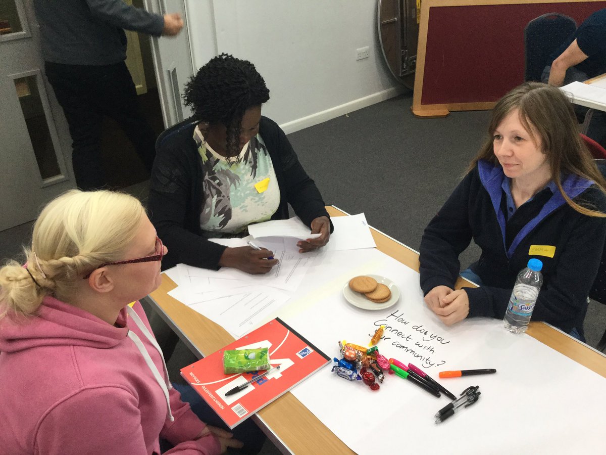 corganisers's tweet photo. Inspiring day #Nottingham connecting and building networks through #communityorganising and #socialaction #snienton with @SneintonAlchemy https://t.co/JrbKftWLmY