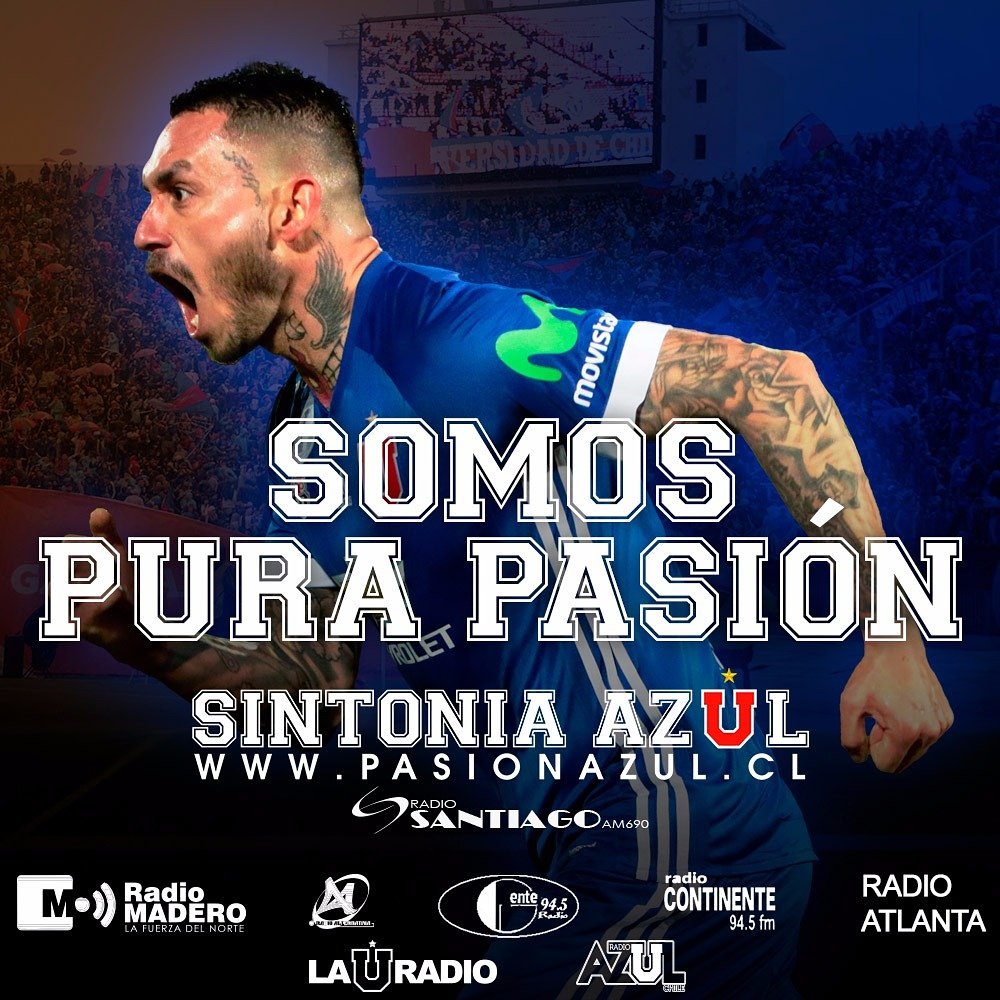 sintonia_azul's tweet photo. ¡Vamos regalando premio!
Entre todos los que den RT a esta publicación y sigan a @pasionazulcl regalaremos una entrada doble para hoy. https://t.co/8BU2I0FcPu