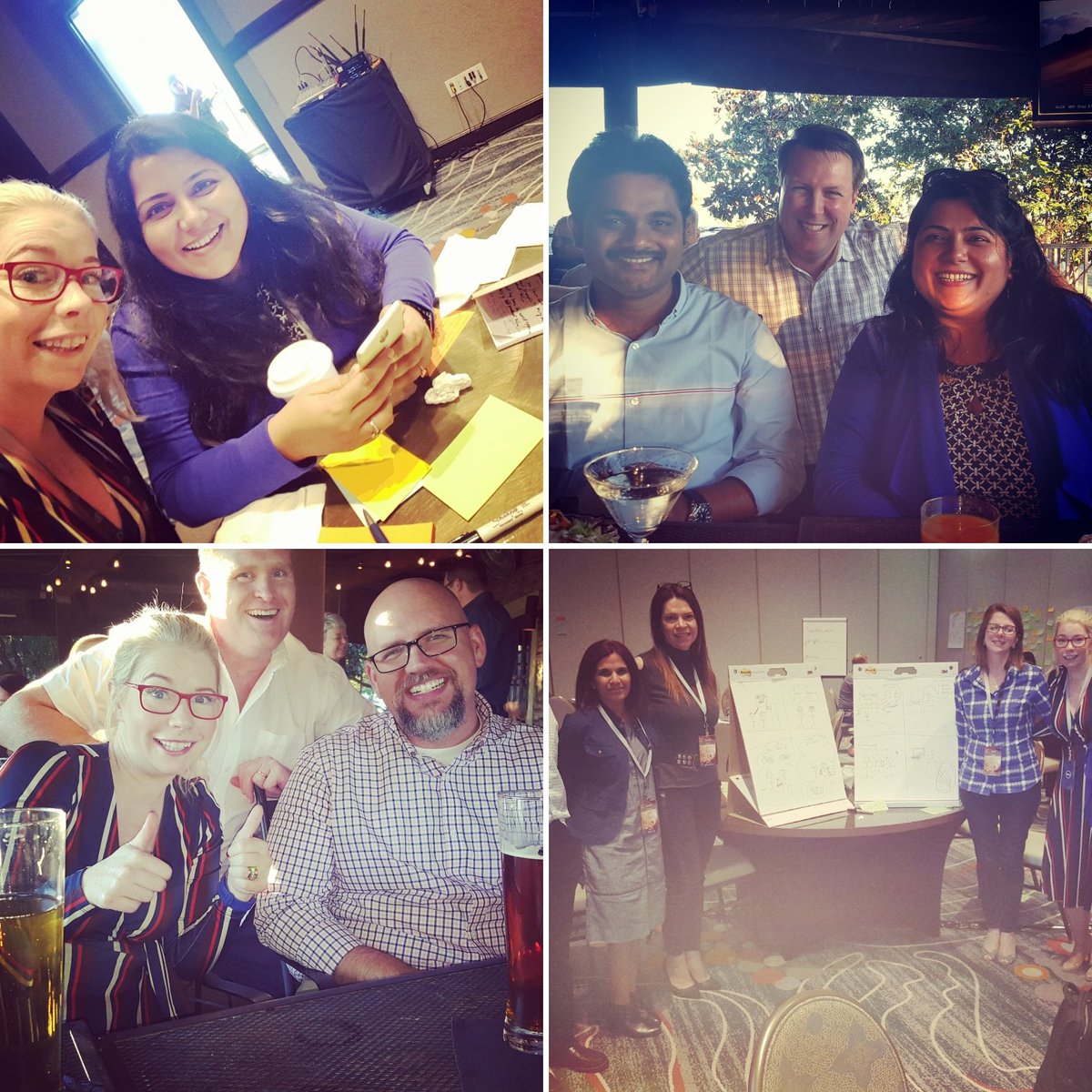 LilGngr's tweet photo. Day 2 ITLP great day spent creating ideas #Summitup2017 #iwork4Dell https://t.co/I0QgbGtr7X