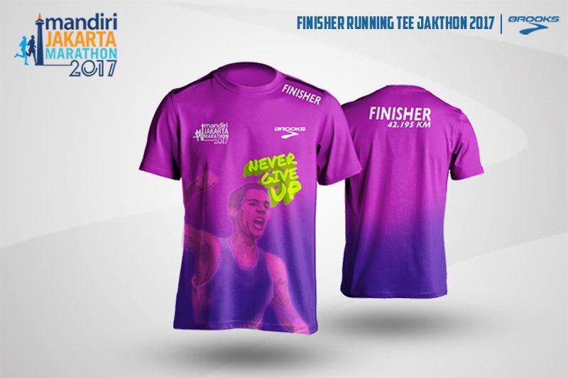 TheJKTMarathon's tweet photo. Official Running Tee &amp; Finisher Tee Mandiri Jakarta Marathon 2017.

#jakartamarathon2017
#nevergiveup https://t.co/MrIuSqLjDl