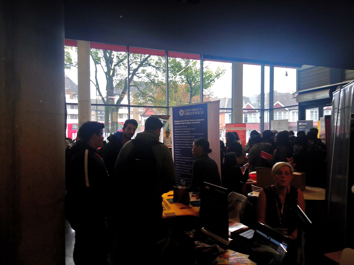 Great to see so many of our students @ the HE Fair today. <a href="/CBATWorldofwork/">CBAT World Of Work</a> <a href="/CitynIslington/">City and Islington College</a>