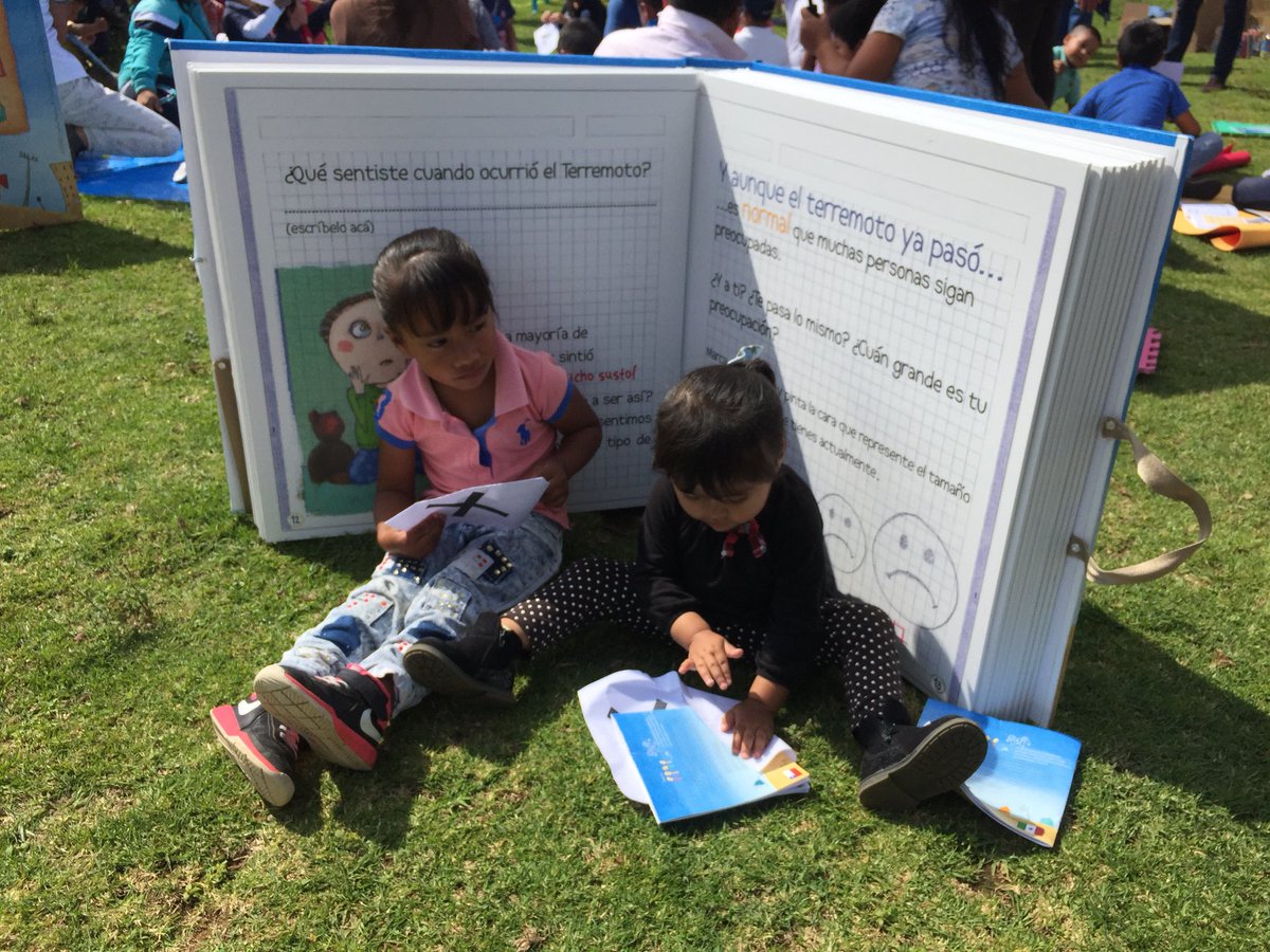 terapiadejuego's tweet image. Intensos días de trabajo en México, realizando acompañamientos a niños y familias post terremoto