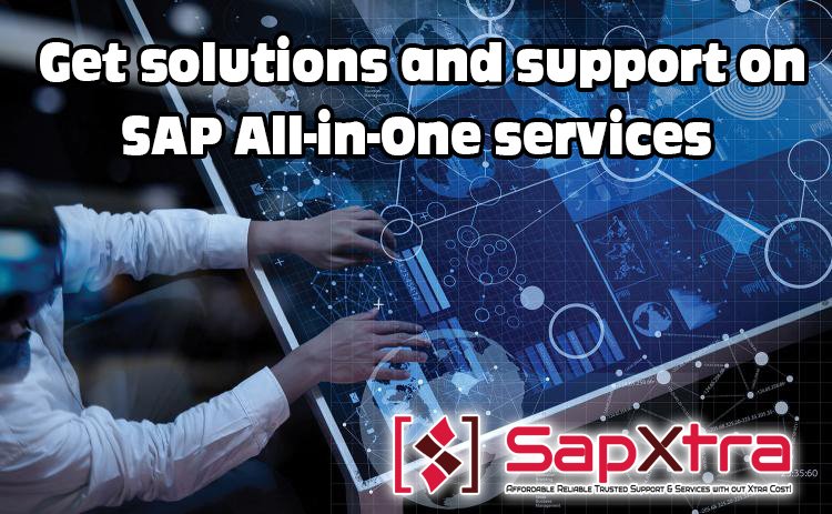 SAPXTRA's tweet photo. Get solutions and support on SAP All-in-One services.
https://t.co/6V2hKAZJXF
#SAPService #SAPsupport #Managementconsulting #ITservices https://t.co/2cJyZ0YhMf