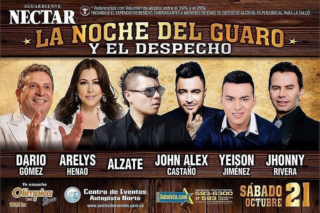 ARDILANANCY's tweet photo. @CaracolTV #GuaroyDespecho Me encantaria tener la posibilidad de ganarme las boletas para apoyar a Arelys Henao. Todos cantan super https://t.co/M6AvrXBV4I