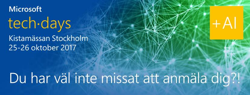 No comments! #TDswe <a href="/MicrosoftSE/">Microsoft Sverige</a>