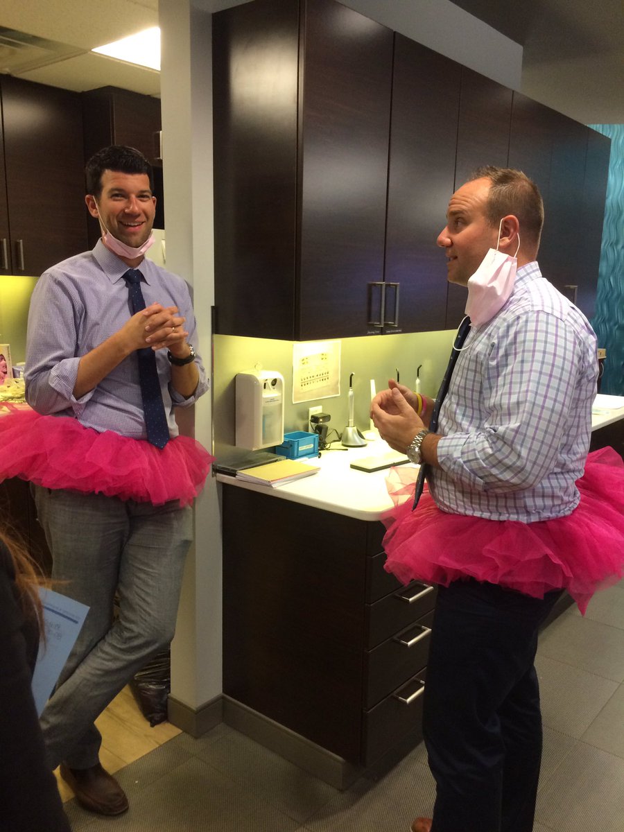 Blew it out of the water with 1,700 likes!!! Dr. Hartman and Dr. Jake are thrilled to be in their tutus for the rest of the month!