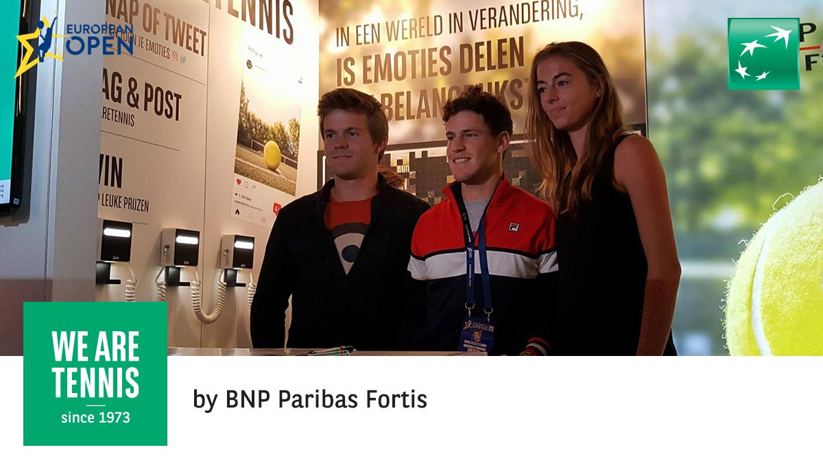 WTennisBelgie's tweet photo. De Risings Stars 2017 @JonasMerckx3 en Luna #Meers naast @dieschwartzman #EuropeanOpen #RSTT17 👌 https://t.co/N0D83Vm7ZV
