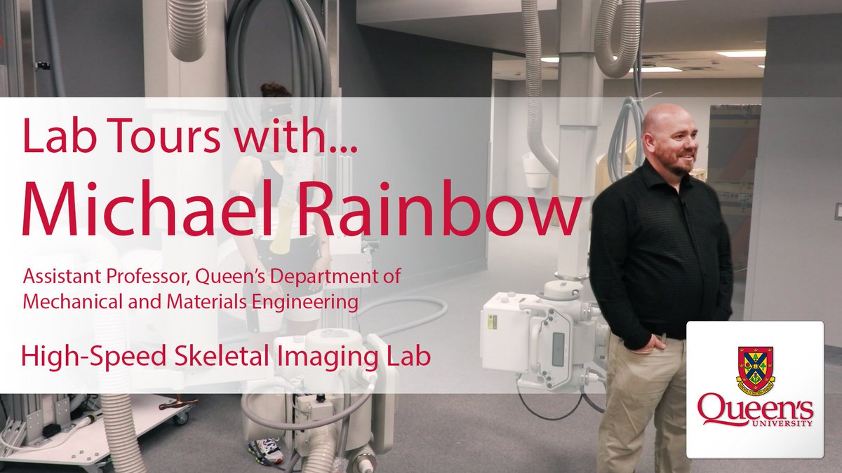SmithEngQueens's tweet image. VIDEO: Amazing tour of new High-Speed Skeletal Imaging Lab w Prof Rainbow goo.gl/AY3EYN #Engineering @RainbowBiomech #QueensU