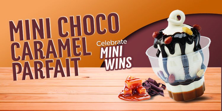 DQKuwait's tweet photo. Introducing—DQ’s MINI CHOCO CARAMEL PARFAIT! Mini wins deserve mini treats, what are you waiting for?
#dqkuwait #freedelivery #call22022017 https://t.co/6XNR2B6Ic9