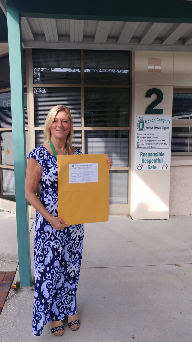 marybutlerabcd's tweet photo. @SuncoastCGLR  Excited to be @Manateeschools - Oneco Elementary School picking up Attendance Awareness Winning Posters #everydaycounts 🤗 https://t.co/Bx0hXupGIx