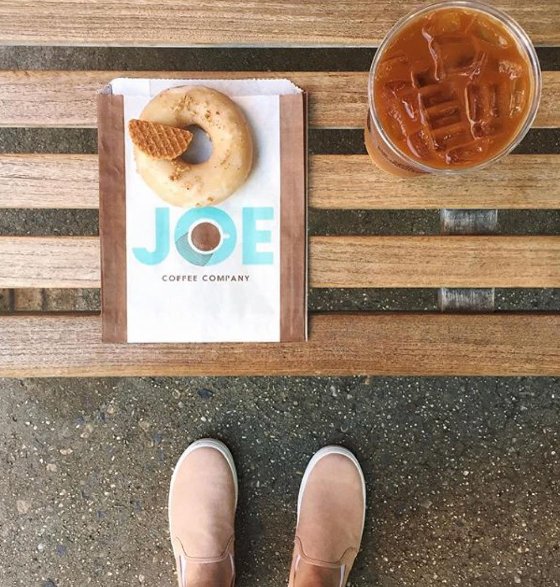 DaelmansUS's tweet photo. #MorningJoe and that great #MapleWaffle #donut with our mini #stroopwafel decked out on top (photo via @UnderwestDonuts). #Daelmans https://t.co/xg9SXqgIcz