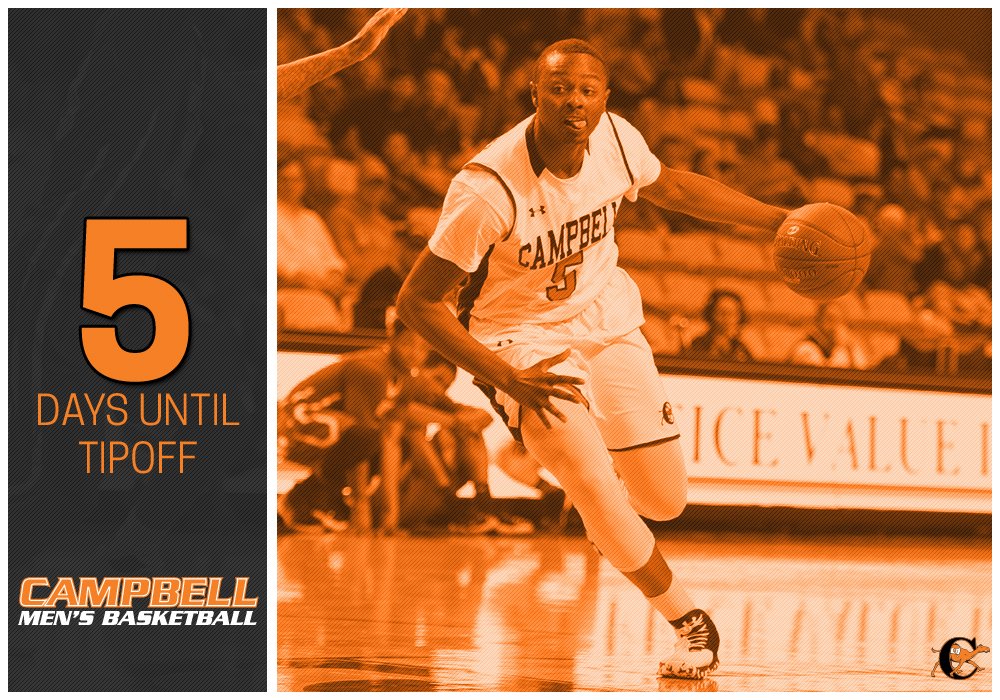 GoCamelsMBB's tweet photo. Austin Burnette knows that the Camels start the '17-18 season in 5 days at Penn State! #GoCamels https://t.co/7olpf7ZjF4