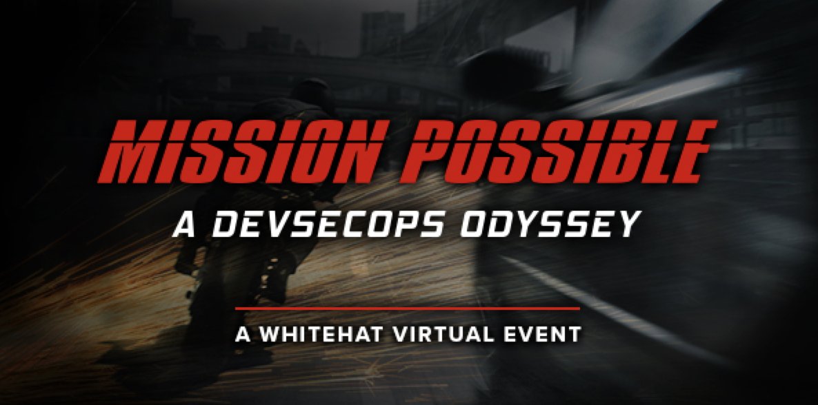 Still a few spots left to join tomorrow's #WhiteHatOdyssey &amp; learn how to evolve #DevOps into #DevSecOps! whitehatsec.com/info/devsecops…