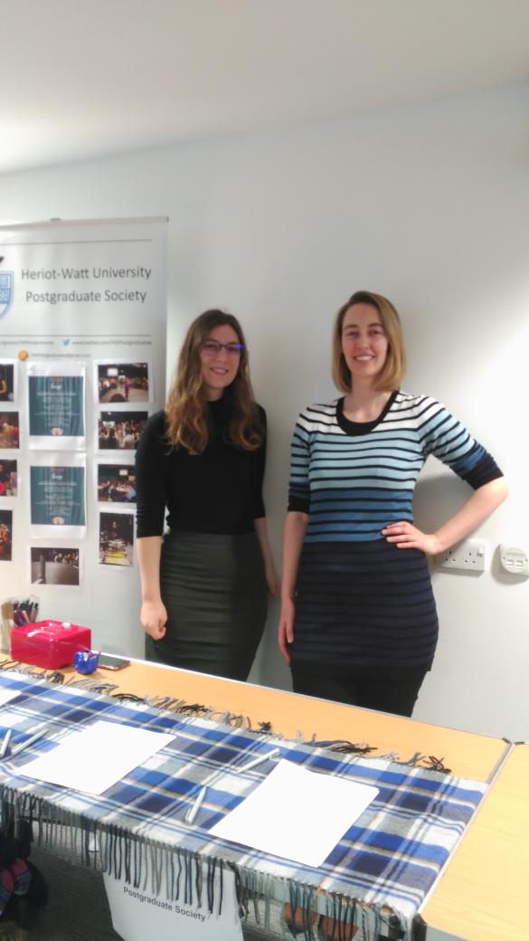 We are now on The Postgraduate Center talking about our society! Come to meet us!