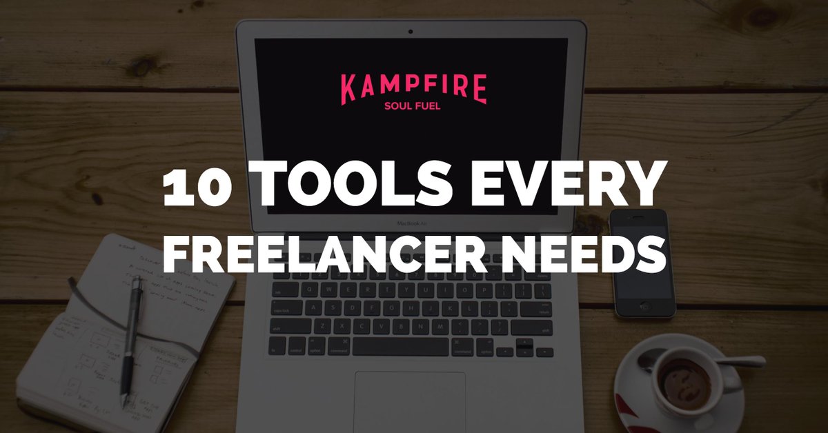 wearekampfire's tweet photo. Freelance or manage a digital business? Check out these 10 tools to start your day with a bang #Productivity https://t.co/f8rccDlkFX https://t.co/JLENw6FLAT