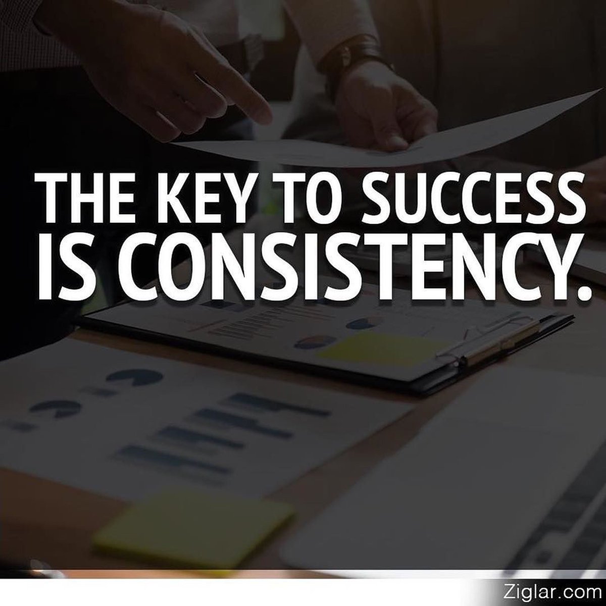 TRRGcom's tweet photo. Consistency is certainly the key to #Success! #WednesdayWisdom #ZigZiglar #TheReferralResourceGuide #TRRG #TRRGCom https://t.co/rIAsIDOILb