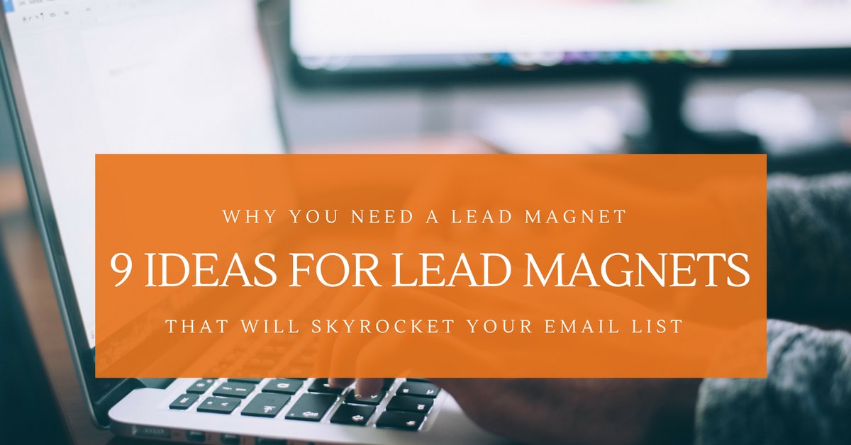 jogebauer's tweet photo. Why You Need A Lead Magnet And 9 Ideas For Lead Magnets That Will Skyrocket Your Email List https://t.co/v6LdJjaRGc https://t.co/oZI7PeTIpo
