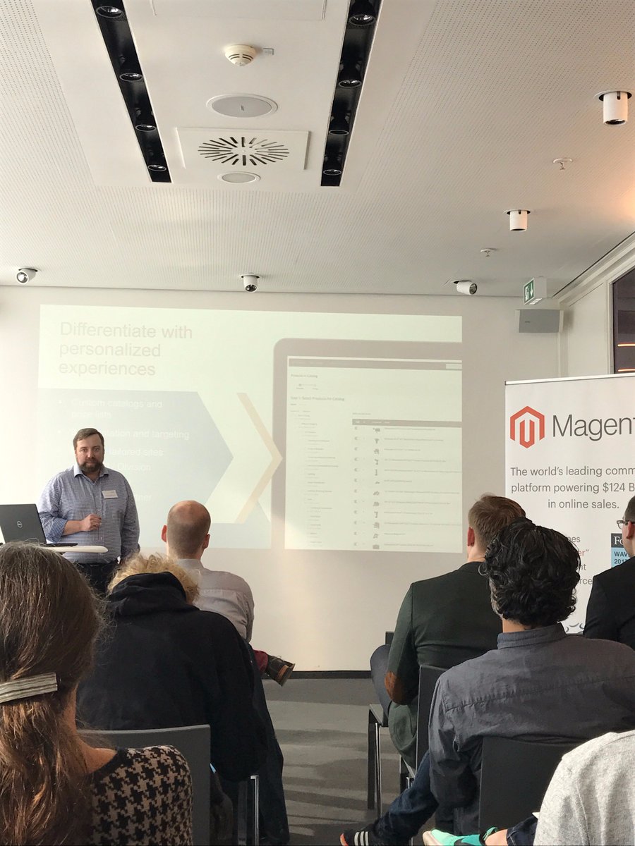 comwrap's tweet photo. #comwrapheartwork: @alxbtl, @nuzil und @snooze82 auf der @netz98 @magento #B2B-Roadshow in #FFM um alles über die neuen Features zu erfahren https://t.co/937zn0qxK3