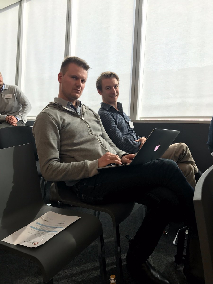 comwrap's tweet photo. #comwrapheartwork: @alxbtl, @nuzil und @snooze82 auf der @netz98 @magento #B2B-Roadshow in #FFM um alles über die neuen Features zu erfahren https://t.co/937zn0qxK3