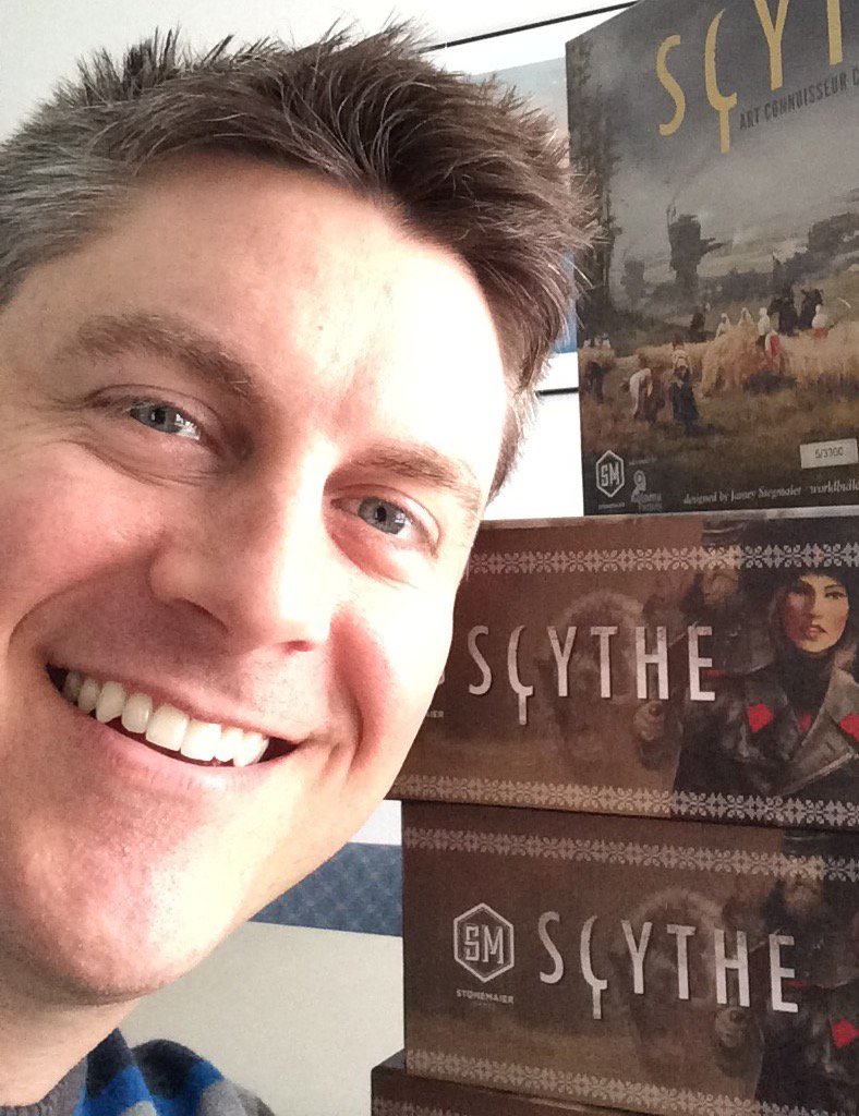 New podcast! @jameystegmaier from <a href="/stonemaiergames/">Stonemaier Games</a> is back, and we're discussing the making of Scythe. boardgamedesignlab.com/the-making-of-…