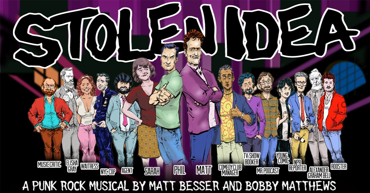 This is a comedy club, not a nice club.

Listen to all of Stolen Idea without interruption on Howl.
ow.ly/9UgQ30fWTpz