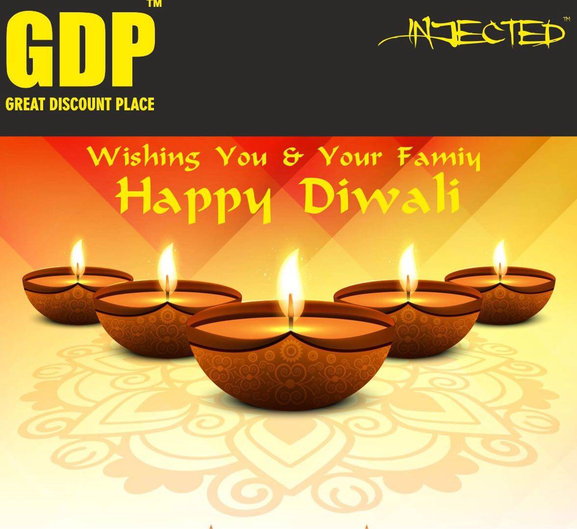 greatdiscplace's tweet photo. Wishing everyone in the great nation of India a very #happydiwali https://t.co/gLUgwxdWNh