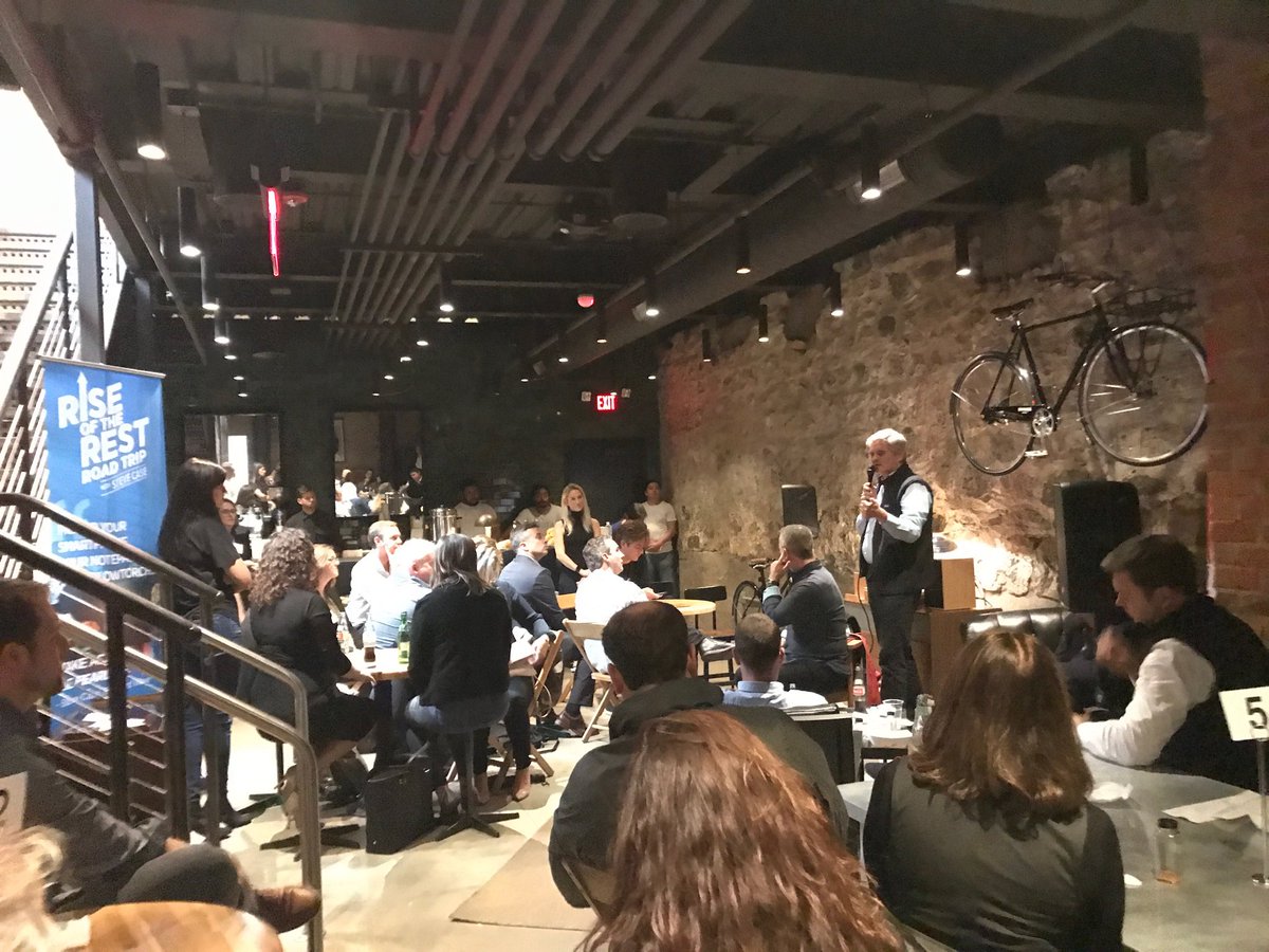 Great to see <a href="/SteveCase/">Steve Case</a> and <a href="/RiseOfRest/">Rise of the Rest</a> visit ann arbor last week. Congrats to UM alumna <a href="/SahiCosmetics/">SAHI Cosmetics</a> on winning the pitch competition!
