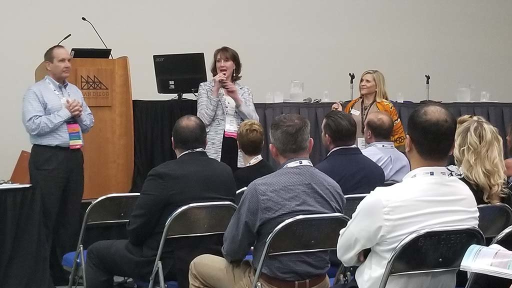 BNYglobal's tweet image. #ICYMI: BNY Mellon's Lynne Marlor &amp;amp; panel @ #AFP2017 ID’d personal reinvention &amp;amp; branding as career-building hallmarks in session 95.