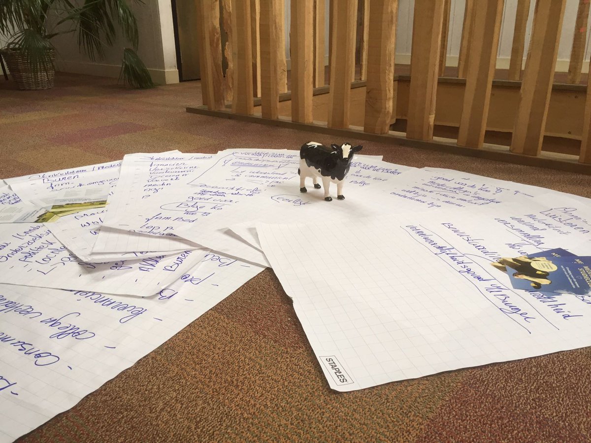 Weer een #Melkveehouderij🐄praatgroep? Absoluut niet! Keihard aan het werk tijdens MelkveeStudieclub.nl! Kom ook 26-10 #Donkerbroek #Agri