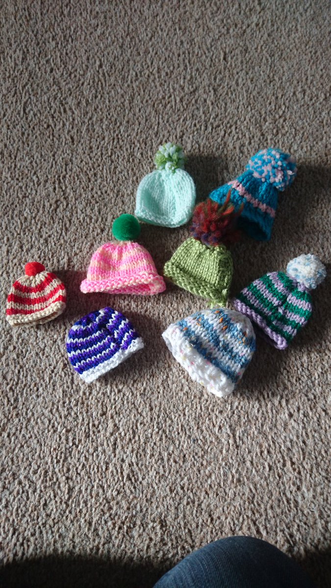 TwistedZero's tweet photo. I'm addicted to @innocent  tiny hats for age concern. They keep my topknot toasty https://t.co/E0RihAP22X