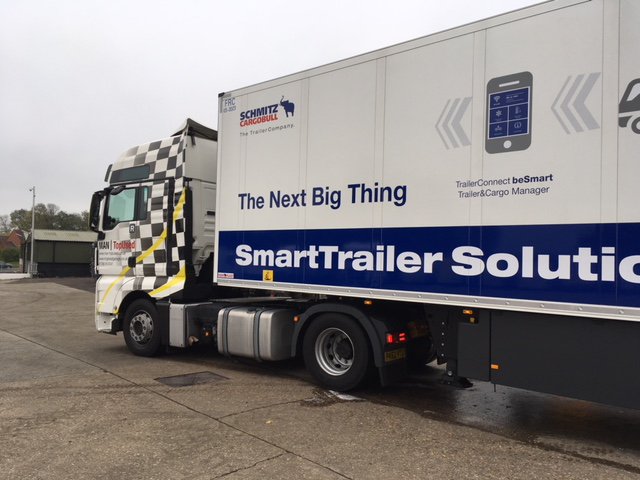 RingRoadGarage1's tweet photo. Ring Road are taking this shiny @CargobullUK trailer to @HallWhittlebury for tomorrow's celebrations of #Cargobull125 🎉😄 #schmitz #celebrate https://t.co/8wQrsDzpb8