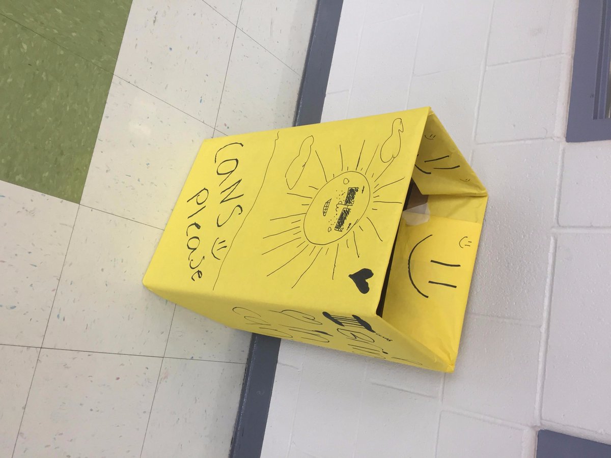SCEKindnessClub's tweet photo. Our canned food drive is underway!  Please send in your canned goods until October 31st!  The "House" with the most wins! https://t.co/d45H1hJBg1