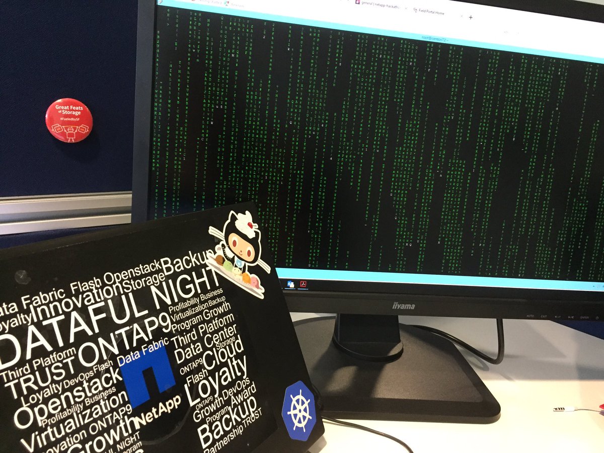 AnneECaillot's tweet photo. Ready to play ??!! #NetAppHackathon #DataDriven https://t.co/jwiv2yvrAL