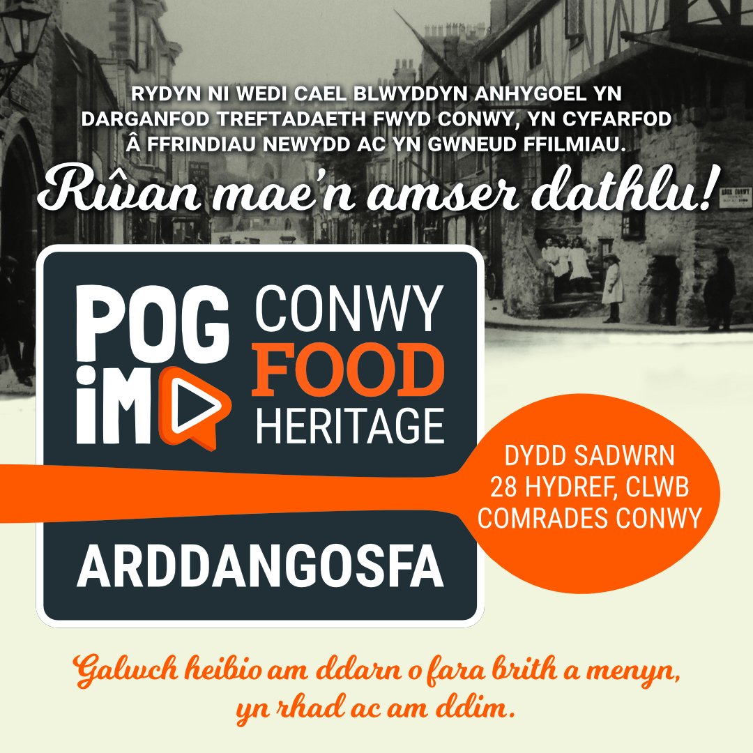 _Pogim's tweet photo. Make our Conwy Food Heritage exhibition part of your #conwyfeast weekend! It’s free! https://t.co/j7to6yBVUS