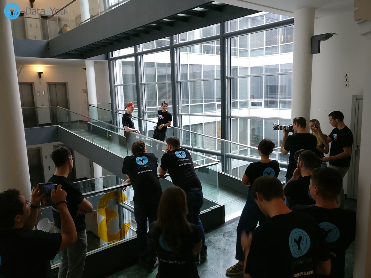 codeBoot's tweet photo. Our students have a fun time in the Photo session. All pictures coming soon. #funtime #codeBootPraha https://t.co/D3ctsrAcAD