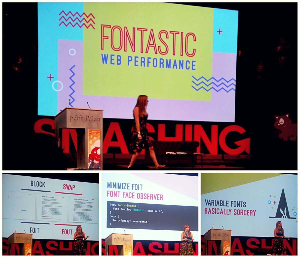 Arti360's tweet photo. Fontastic Web Performance! by @notwaldorf @smashingconf  #smashingconf #foit #fout #variablefonts #fontfaceobserver https://t.co/ixT3x1p6Yv