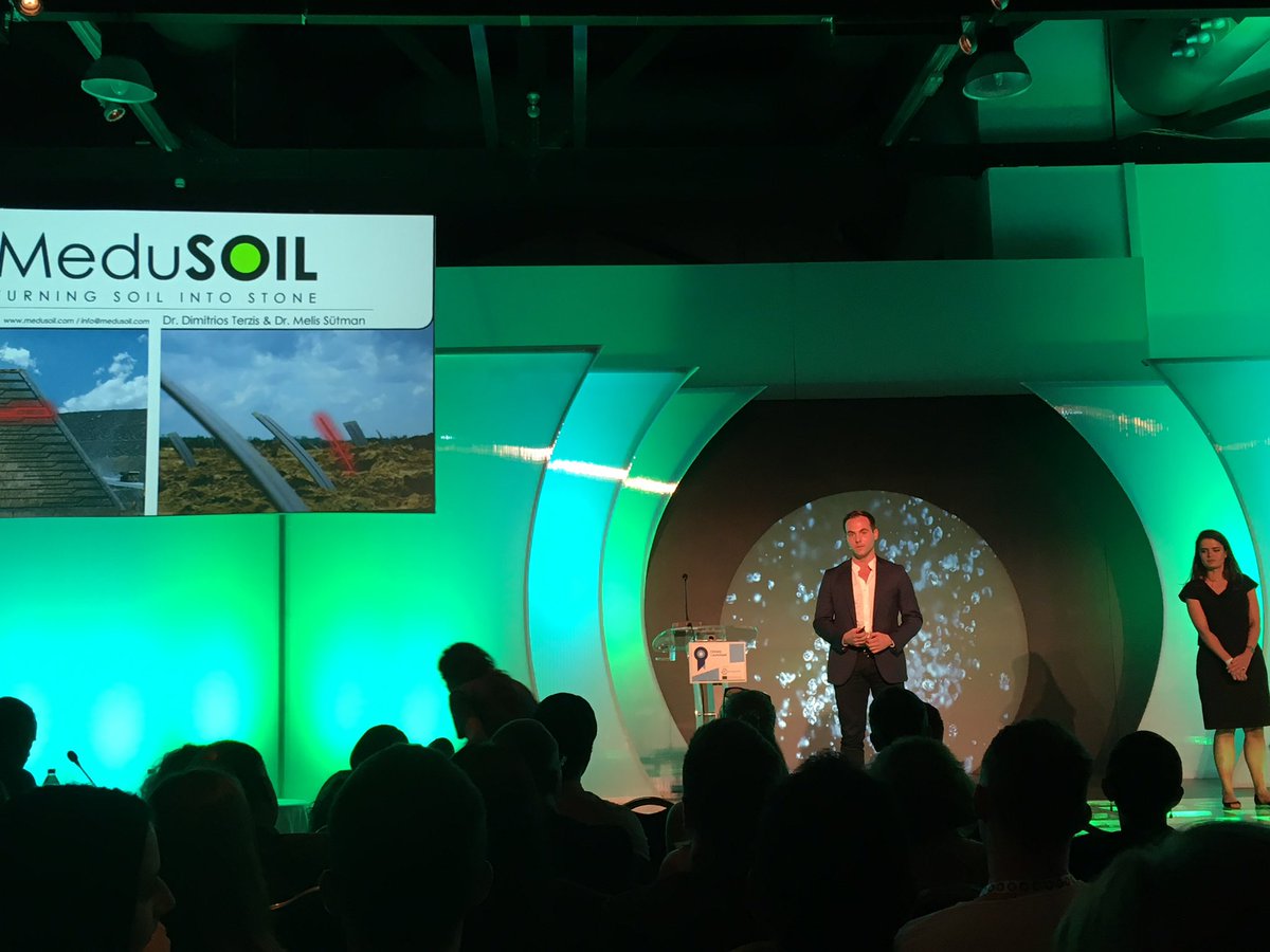 dato_g22's tweet photo. Turning soil into stone?? Swiss Start-up MeduSoil part of Top15 Ventures (out of 1'000) @ClimateLaunch ! https://t.co/qAjZt8UQjP
