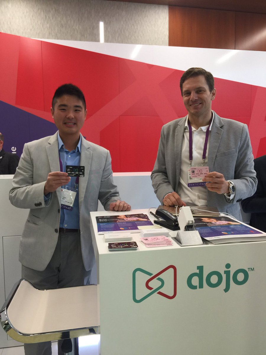 dojocard's tweet photo. Come say hi to Victor &amp; Chad @Sibos @TCS_SDC In the Canada Lounge #fintech #Toronto #yvr 🙋🏼🙋🏼‍♂️👋🏻 #tech #hello https://t.co/zLpB2rRgOL