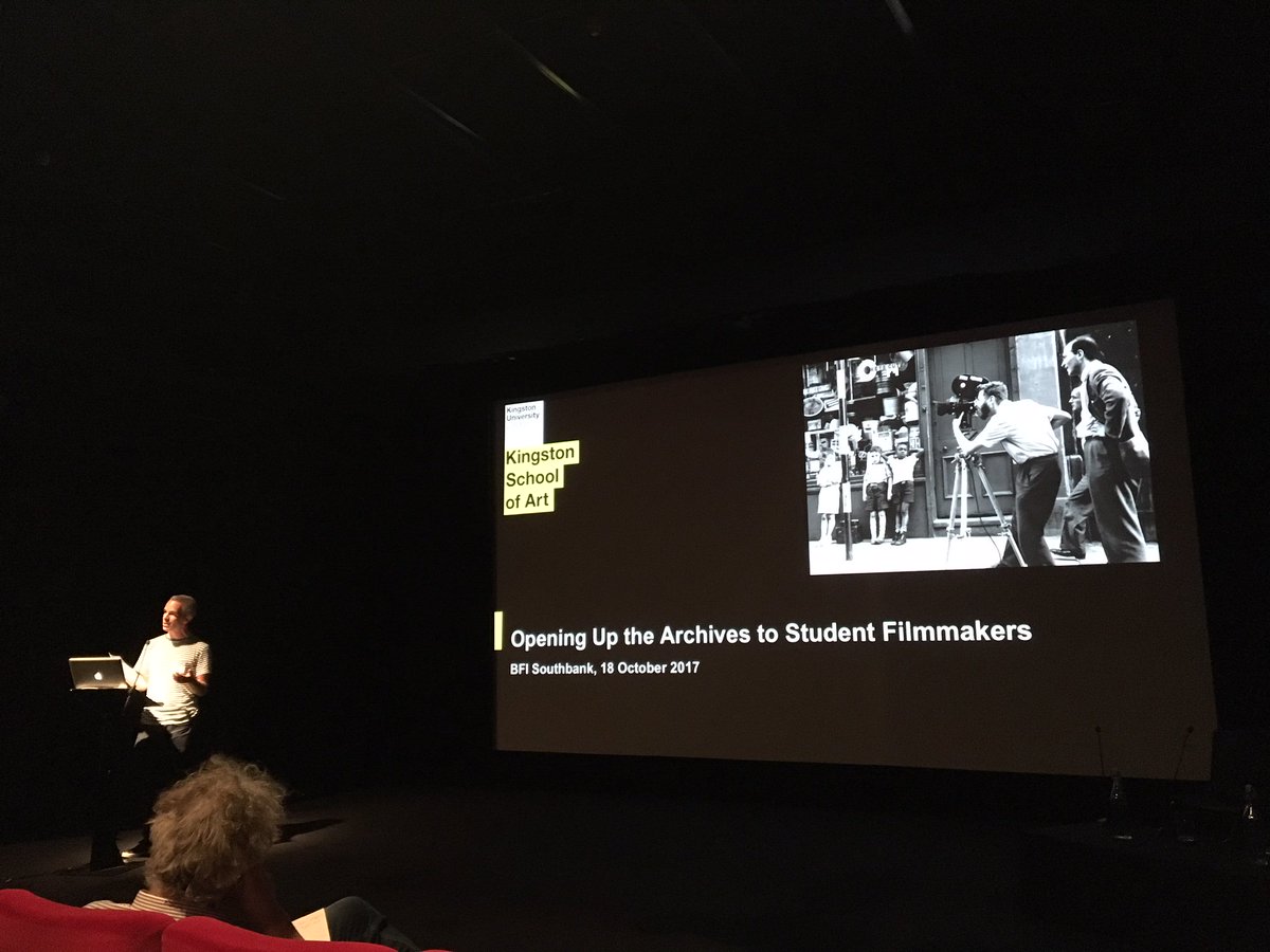 LearnonScreen's tweet photo. Great event on opening up archives to students @BFI today and always good to see student films on the big screen. Stay tuned for more info! https://t.co/fXfnRnaKIF