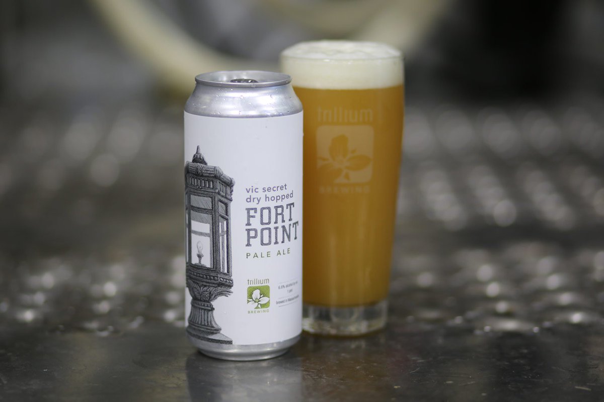 Trillium Brewing on Twitter: "The secret is out, there's a new Fort Point in town! Vic Secret Dry Hopped Fort Point Pale Ale is available today: https://t.co/U5RIjc1OJ0… https://t.co/tBmT3IGuhb"