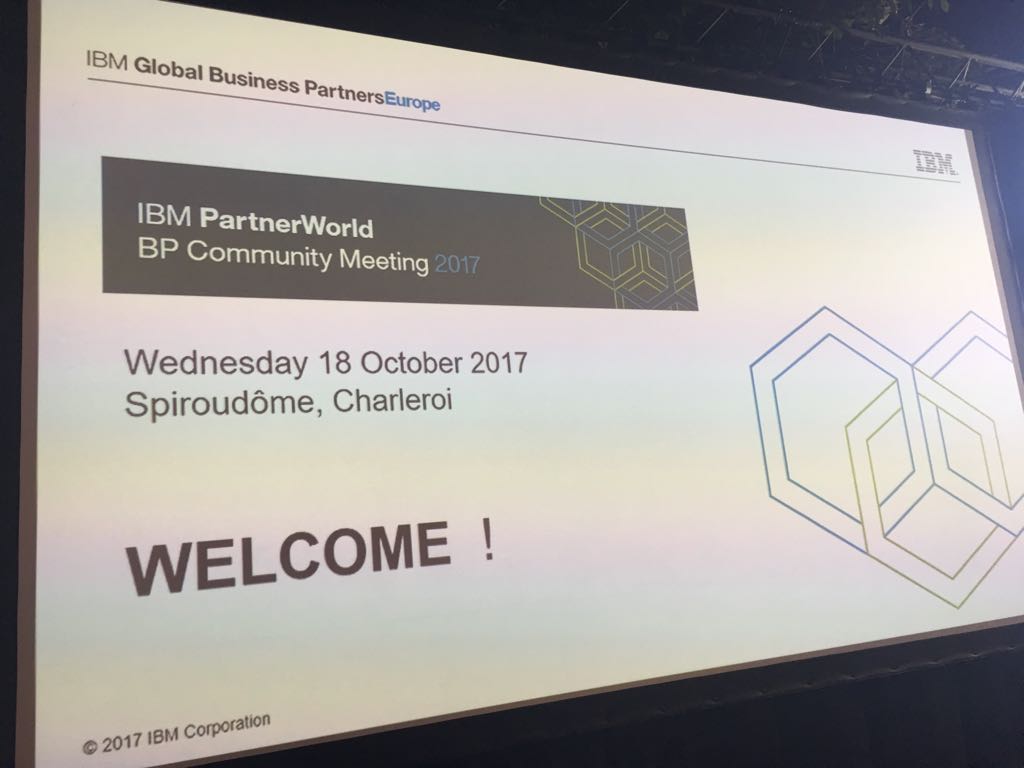 MoniqueCoebergh's tweet photo. We are all set @Spiroudome Charleroi to welcome you for the BP Community Meeting. Are you on your way yet? #IBMBPCM https://t.co/b066GkGoRA